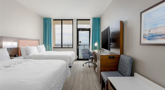 Четырёхместный номер Standard рядом с пляжем Hampton Inn & Suites - Orange Beach