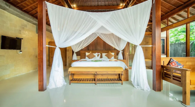 Вилла c 1 комнатой с видом на сад Naja Private Villa Ubud