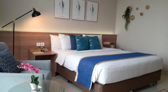 Deluxe Double room Antero Hotel Jababeka Cikarang