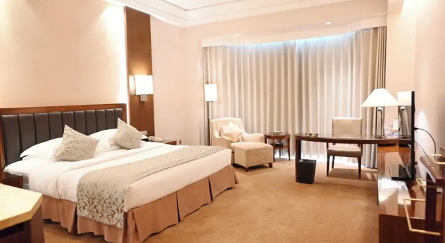 Двухместный номер Deluxe с красивым видом из окна Yidu Jinling Grand Hotel Yancheng