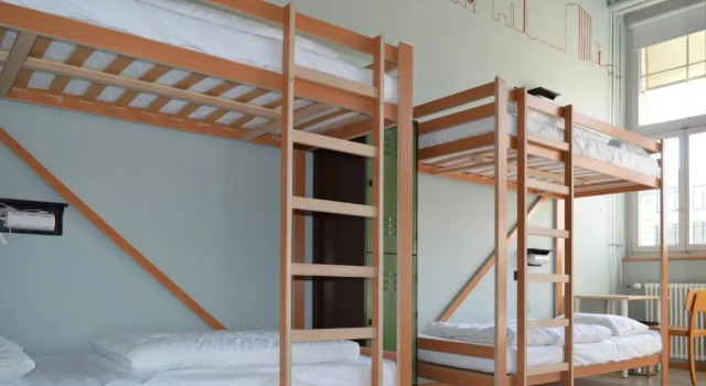 Кровать в общем номере Depot 195 - Hostel Winterthur