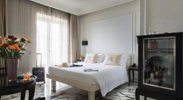Двухместный номер Deluxe с видом на море Hotel Metropole Taormina