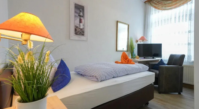 Одноместный номер Economy с видом на внутренний двор Hotel Windrose Borkum