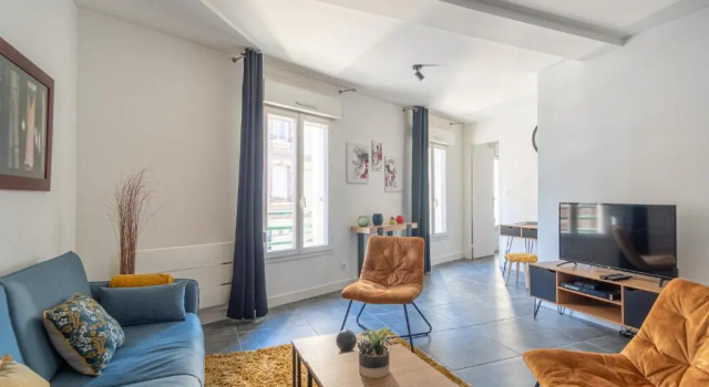 Appartement COSY 2 chambres quartier Danton, Book Apartment Le Havre 