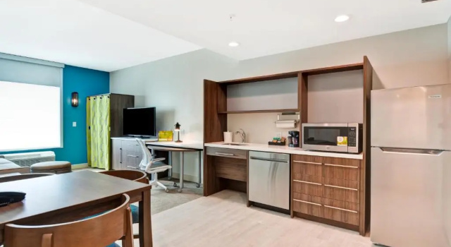Двухместный люкс c 1 комнатой Home2 Suites By Hilton Columbus