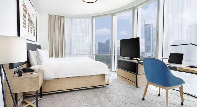 Двухместный Jen номер Skyline 75 JEN Beijing by Shangri-La