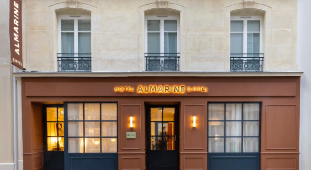 Almarine Eiffel Hotel & Spa by Malone, Забронировать Отель Отели Парижа 4 звезды, рядом с American Church in Paris, 4*