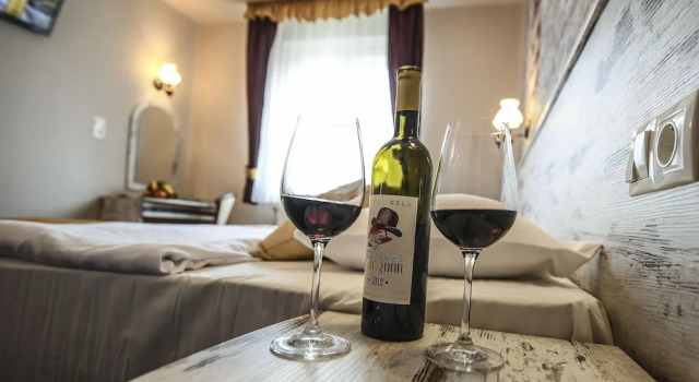 Двухместный номер Vintage Wine Hotel Korona Wellness, Rendezvény és Borszálloda