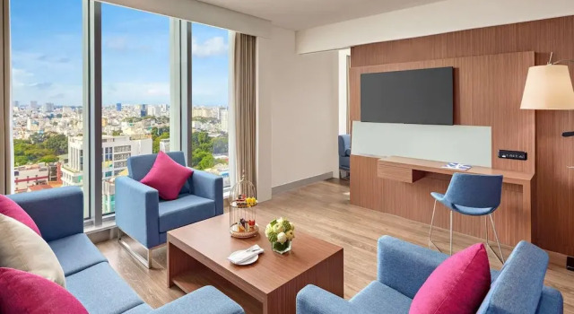 Двухместный люкс Executive с видом на город Novotel Saigon Centre