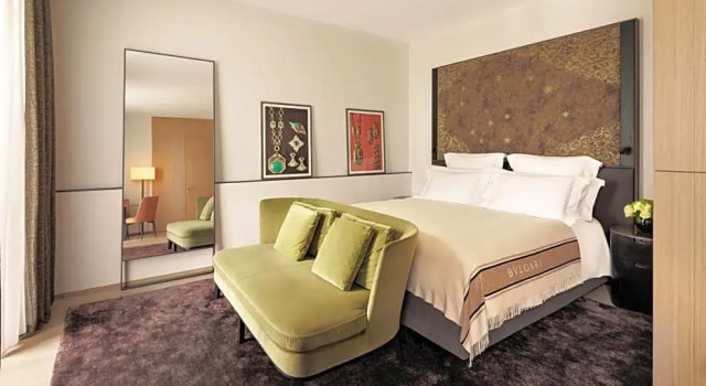 Двухместный полулюкс c 1 комнатой с видом на сад Bvlgari Hotel Milano