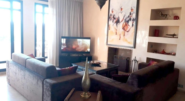 Apartment With 2 Bedrooms in Marrakech, With Pool Access, Furnished Te, Забронировать Апартаменты/квартира Отели Марракеш-Тенсифт-Эль-Хауз с парковкой, Парковка