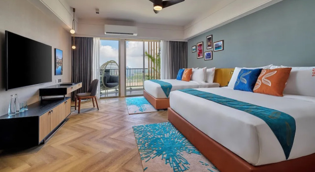 Семейный номер Standard с балконом Birkin International Hotel