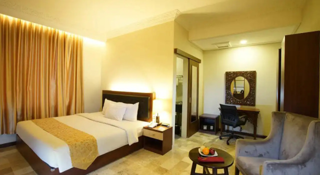 Двухместный номер Deluxe с красивым видом из окна dSalvatore Boutique Hotel Yogyakarta