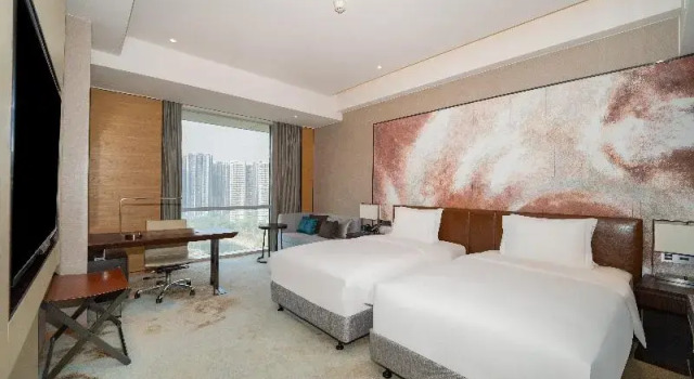 Четырёхместный номер Standard с видом на реку Crowne Plaza Chengdu Wenjiang by IHG