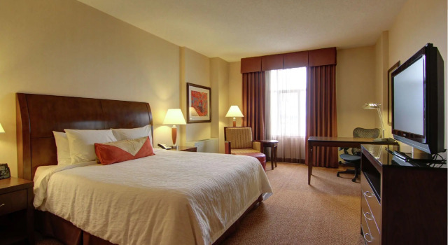 Двухместный номер Standard Hilton Garden Inn Calgary Airport