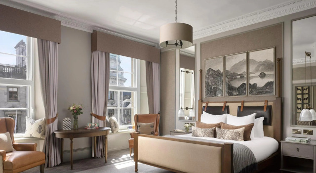 Двухместный люкс c 1 комнатой с видом на город InterContinental Edinburgh The George by IHG