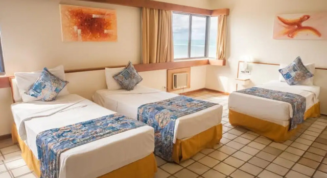 Трёхместный номер Standard Hotel Dan Inn Mar Piedade - Grande Recife By Nacional Inn
