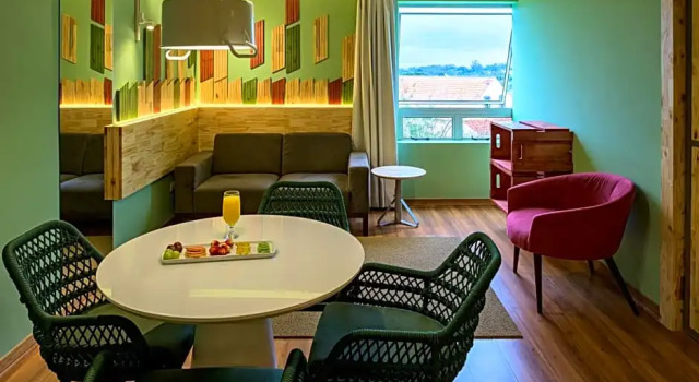 Двухместный люкс Hotel Nacional Inn Curitiba Santa Felicidade