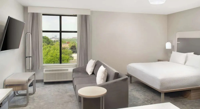 Двухместная Studio Mobility Access Homewood Suites By Hilton Ann Arbor