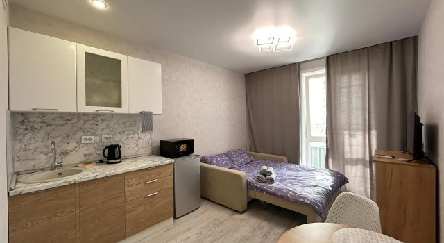 Студия Апартаменты на улице Забалуева 102/1