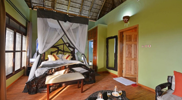 Двухместный номер Standard c 1 комнатой с балконом и с видом на парк Buffalo Safari Lodge
