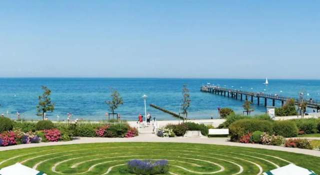 Двухместный номер Standard с балконом и с видом на море A-ROSA Ostseehotel Kühlungsborn