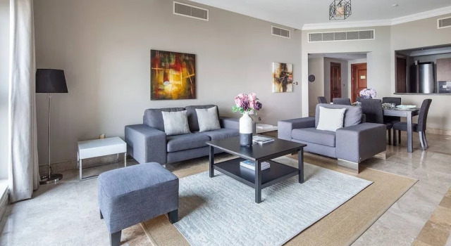 Luxury 2BR Apt Beach Club Full Sea View