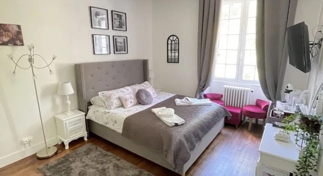 Номер Standard Vue du Château dExcideuil en chambres