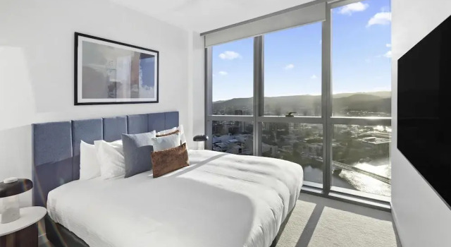 Люкс c 1 комнатой с видом на реку Queens Wharf Apartments