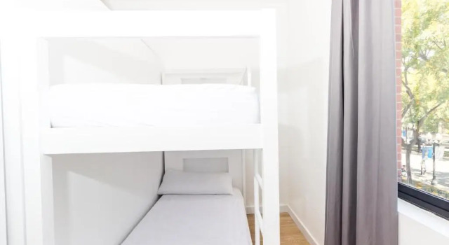 Кровать в общем номере AD Hostel Tarragona
