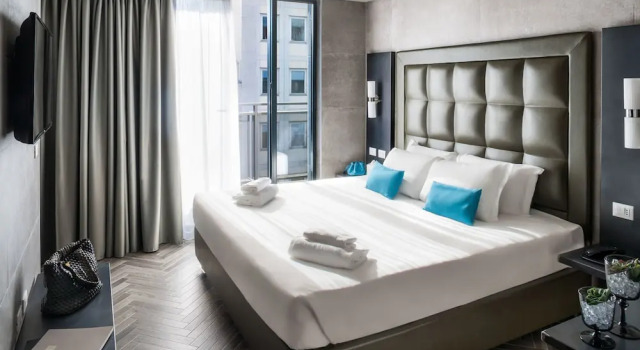 Двухместный номер Superior с балконом Spice Hotel Milano