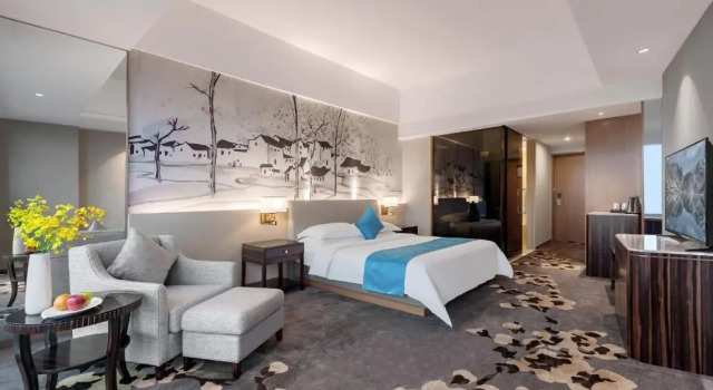 Двухместный номер Deluxe Huaqiang Plaza Hotel Shenzhen