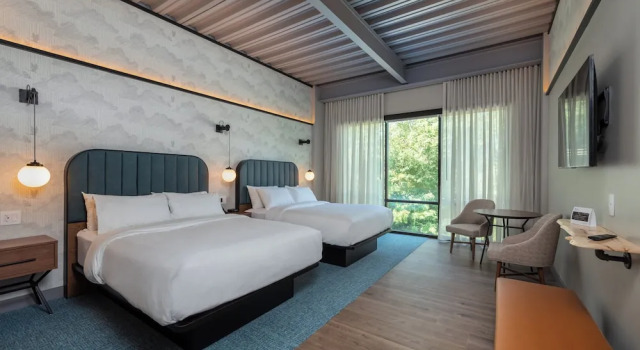 Четырёхместный номер Standard voco James Newbury Hudson Valley by IHG