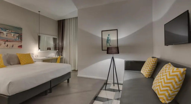 Четырёхместный номер Standard Navona Theatre Hotel