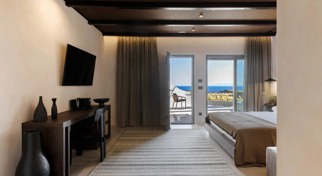 Номер Deluxe с видом на море Maximus Mykonos