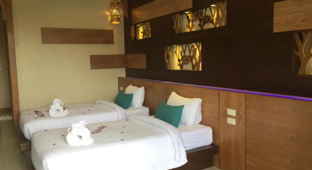 Двухместный номер Deluxe с видом на сад โรงแรมชาวเกาะพีพี ChaoKoh Hotel Phi Phi Island