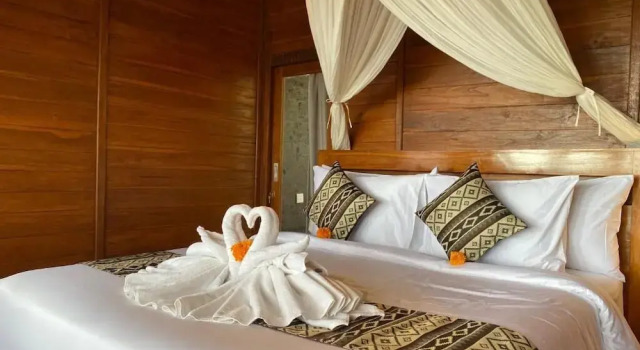 Номер Standard Gunung Gelagah Ubud Villas Ricefield View by EPS