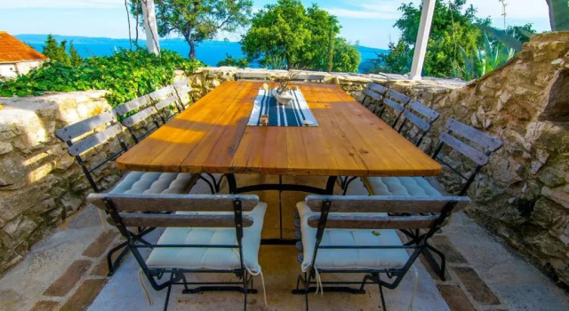 Sea View Villa Dvori Sv. Jurja, Prenota Villa Hotel a Croatian Islands con piscina, Piscina