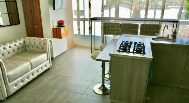Апартаменты Superior Aptos vista al Embalse, frente al lago, Restaurantes, Bares