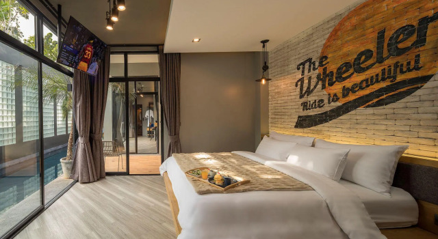 Вилла с 2 комнатами Wheeler Bed & Bike