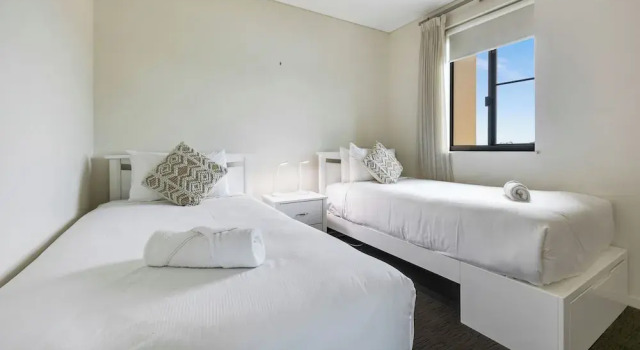 Апартаменты с 2 комнатами с видом на залив Darwin Waterfront Short Stay Apartments