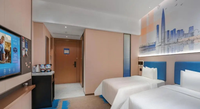 Двухместный номер Superior Hampton by Hilton Shenzhen Yuanshan