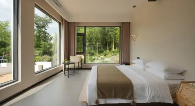 Кровать в общем номере Xijianli · Lanshan | INSWIM · Upstream Fishing Family Vacation Homestay (Anji Shenxi Drifting Store)