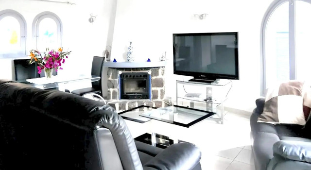 4 bedrooms villa with sea view private pool and enclosed garden at Calpe 2 km away from the beach