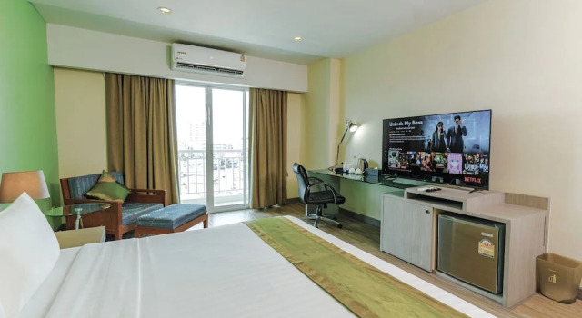Номер Deluxe с балконом Tamarind Garden Hotel