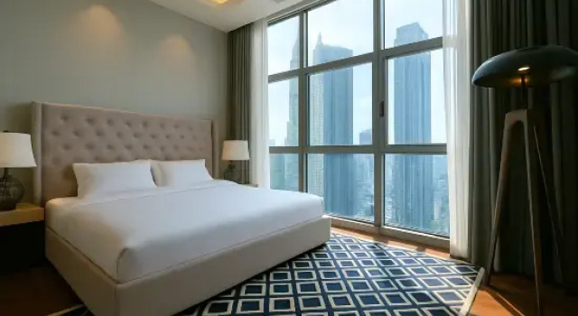 Семейный люкс Premier с 2 комнатами с балконом Royce Residence KLCC by Dormeo Destinations