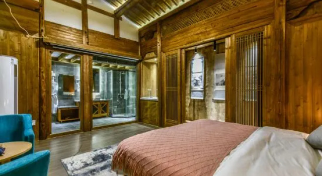 Люкс Hongcun Yunxi Mengying Huizhou courtyard Resort