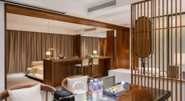 Люкс с видом на внутренний двор Canbeauty Resort and SPA Huashan Chongzuo