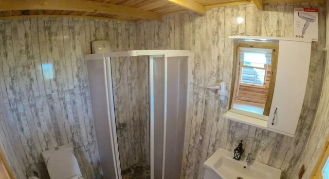 Двухместный номер Economy c 1 комнатой с балконом и с видом на море Cakir Bungalov Evi