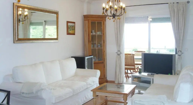 Апартаменты 2 dorm.A/A.Vista mar.WiFi.Gym.Sauna.Terraza.Parking.